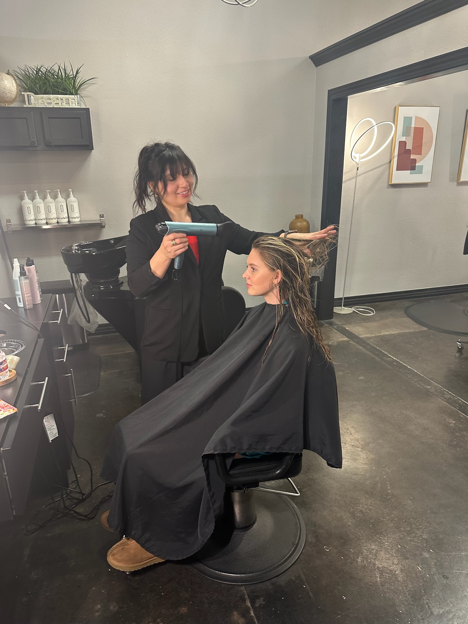 c Blue Highlights Hair Color